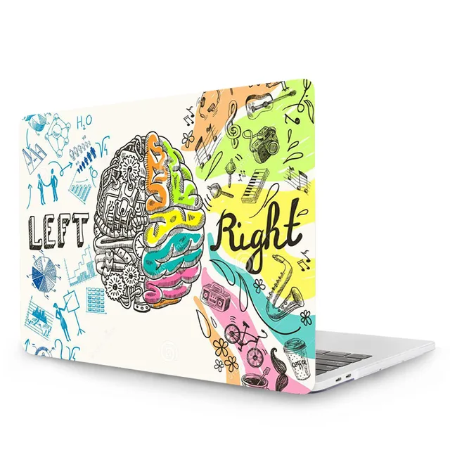 MTT Creative Left Brain Right Brain Cover Case For laptop Apple macbook ...