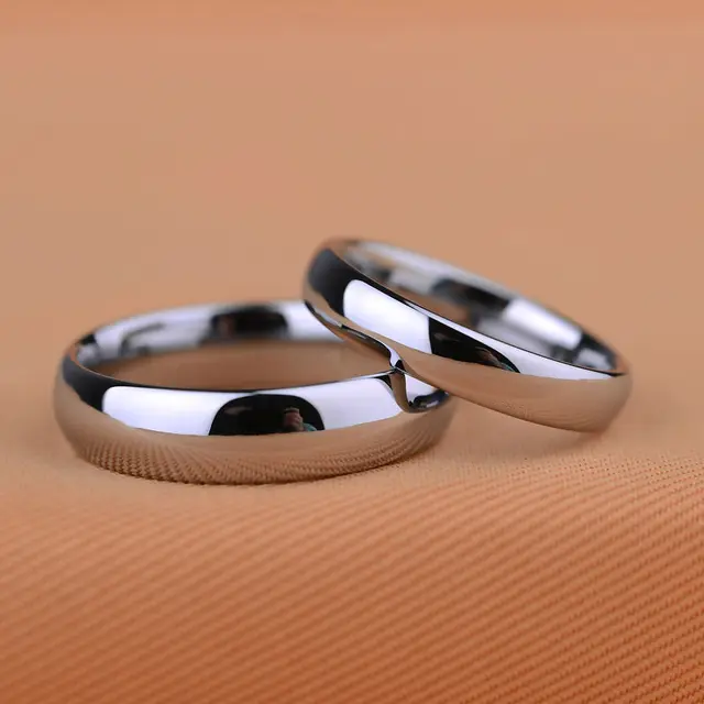 customize classic design never fade scratch proof white tungsten wedding rings couples rings size 4 - Size 4 Wedding Rings customize classic design never fade scratch proof white tungsten wedding rings couples rings size 4 - Size 4 Wedding Rings