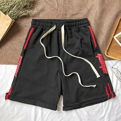 K18713 Black Новые Брендовые мужские облегающие шорты Горячая Распродажа цветные шорты мужские летние модные повседневные мужские пляжные шорты в стиле хип-хоп - Цвет: K18713 Black