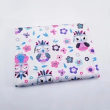 Новое поступление, милая печать, хлопок, саржа, ткань для шитья, сделай сам, стежка, чистый хлопок, ткань для украшения дома, настенное покрытие