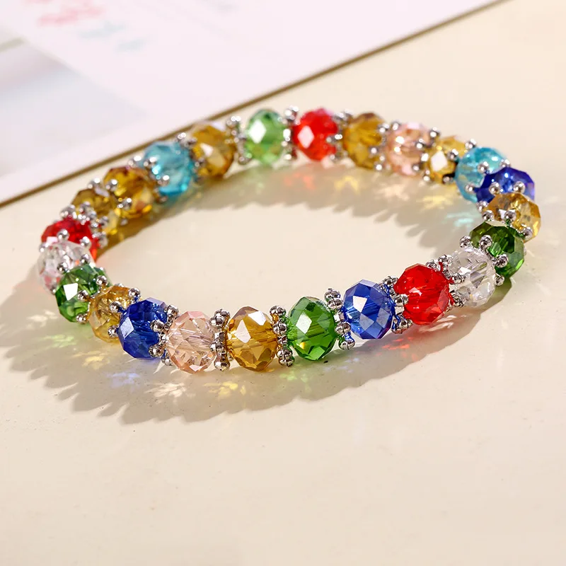 

Colorful candy bracelet crystal bracelet jewelry small gift