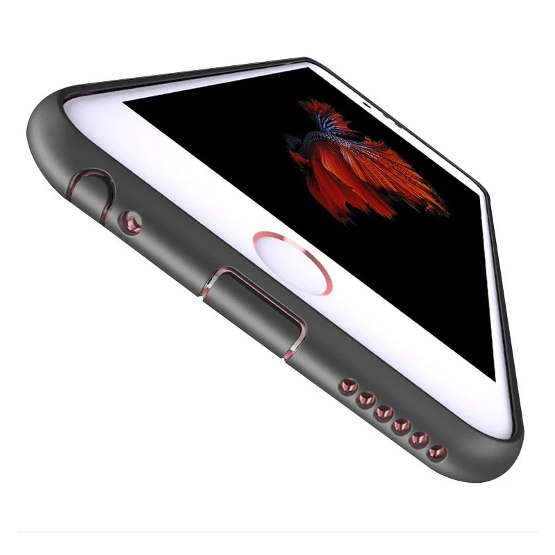 Мобильный чехол для телефона apple iPhone X 10 силиконовый 8 7 6 6s Plus телефон Пылезащитная