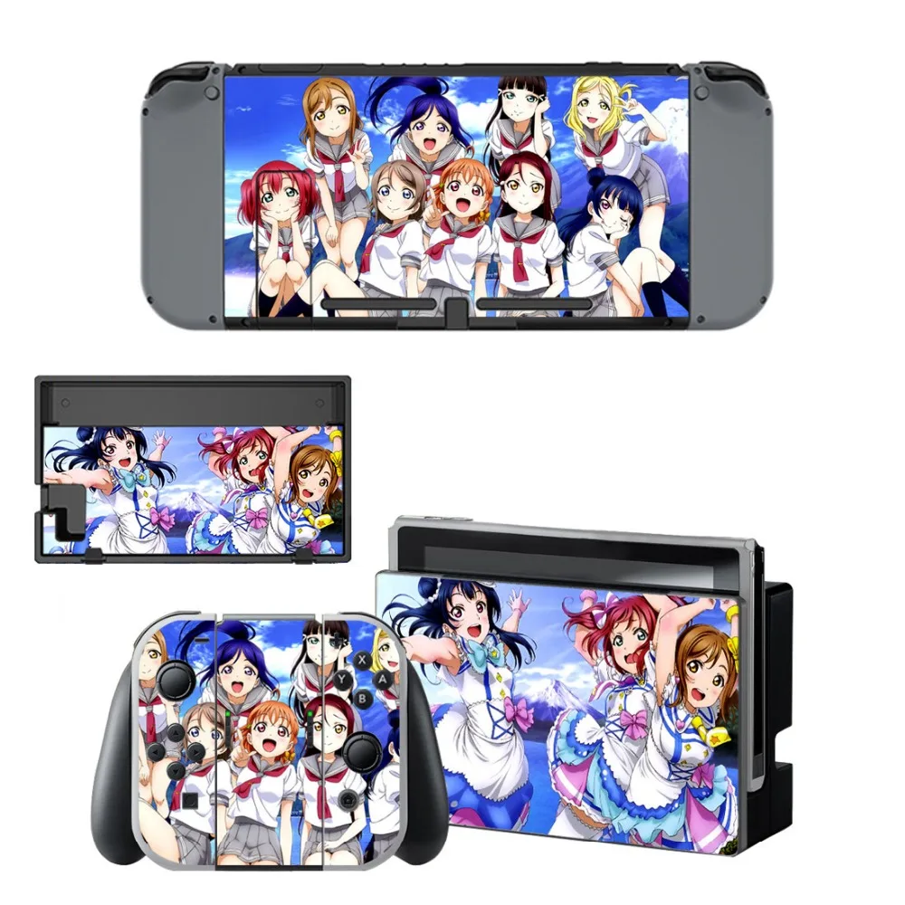 Vinyl Skin Sticker Lovelive Decal Cover For Nintend Switch Console