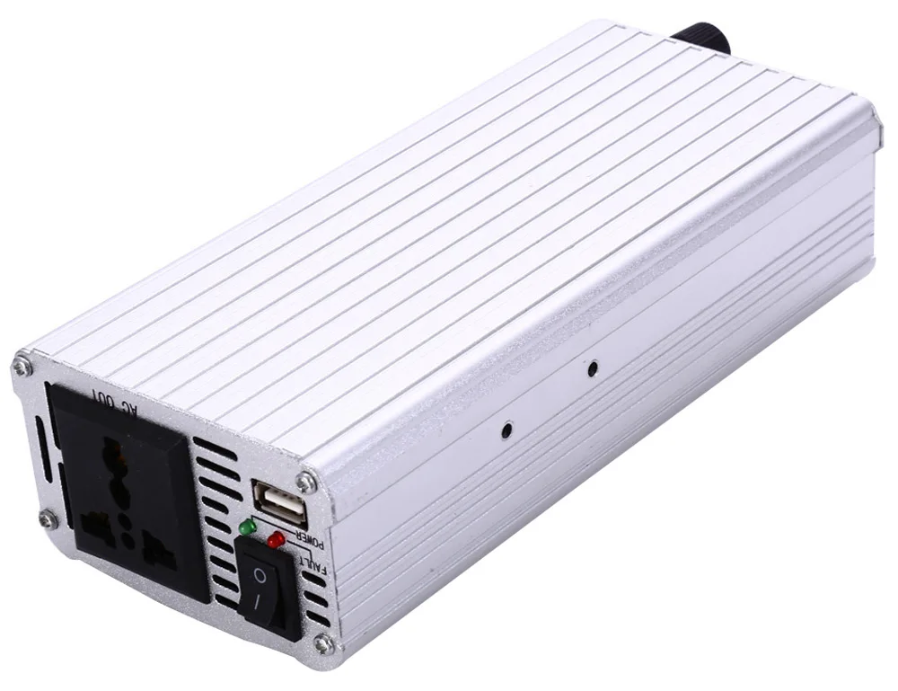 Car Inverter 1500W DC 12V AC 220V Vehicle Power Supply Switch On-board Charger