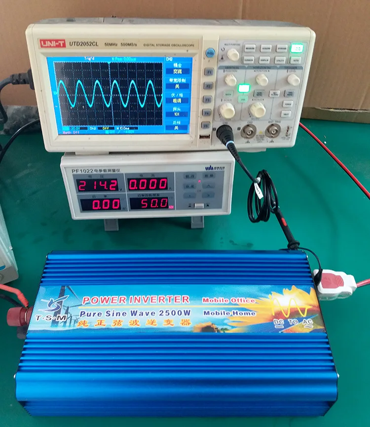 

Pure sine wave dc to ac Power Inverter 2500W peak 5000W 24V to 110V 60HZ universal socket