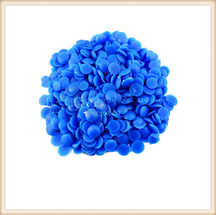 

Blue beads/wax injection machine mould materials/wax mold raw material / 450 g/bag factory direct sale