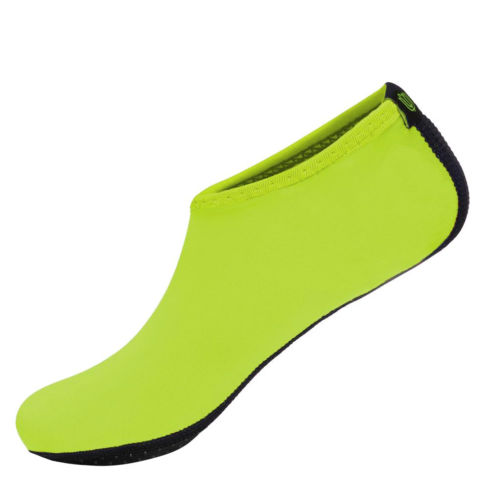 Новая прочная подошва босиком водная кожа обувь Аква носки пляж бассейн песок плавание Йога водная Аэробика носки обувь BN99 - Цвет: Зеленый