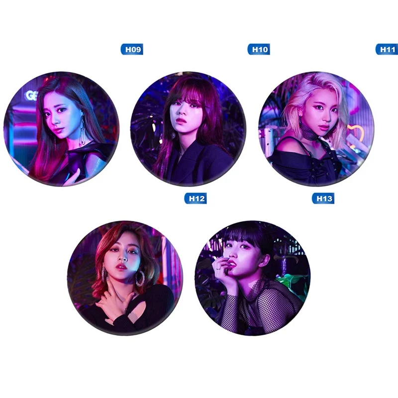 Фотокнига KPOP TWICE JYPNation 2019 TZUYU NAYEON SANA MINA DAHYUN значок с фото заколки броши для одежды