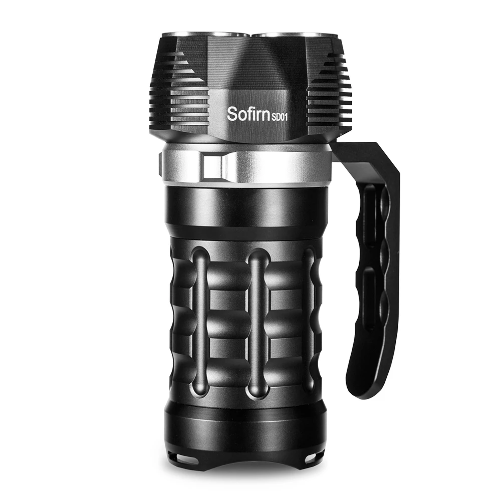 Sofirn SD01 подводный светильник 3 * Cree XPL 3000LM светодиодный поиск 18650 мощный погружной
