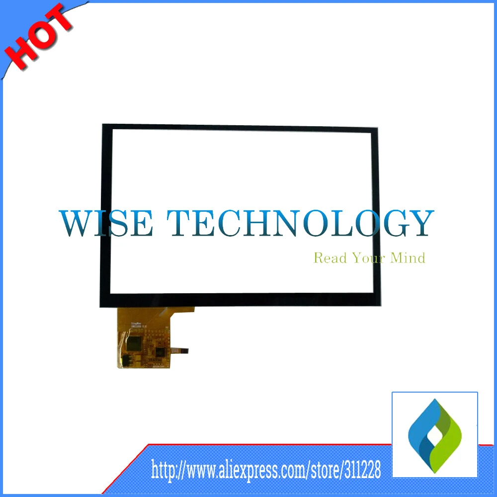 

7'' inch capacitive touch screen for HSD070PWW1 N070ICG-L21 N070ICG-LD2 ,tablet pc touch screen