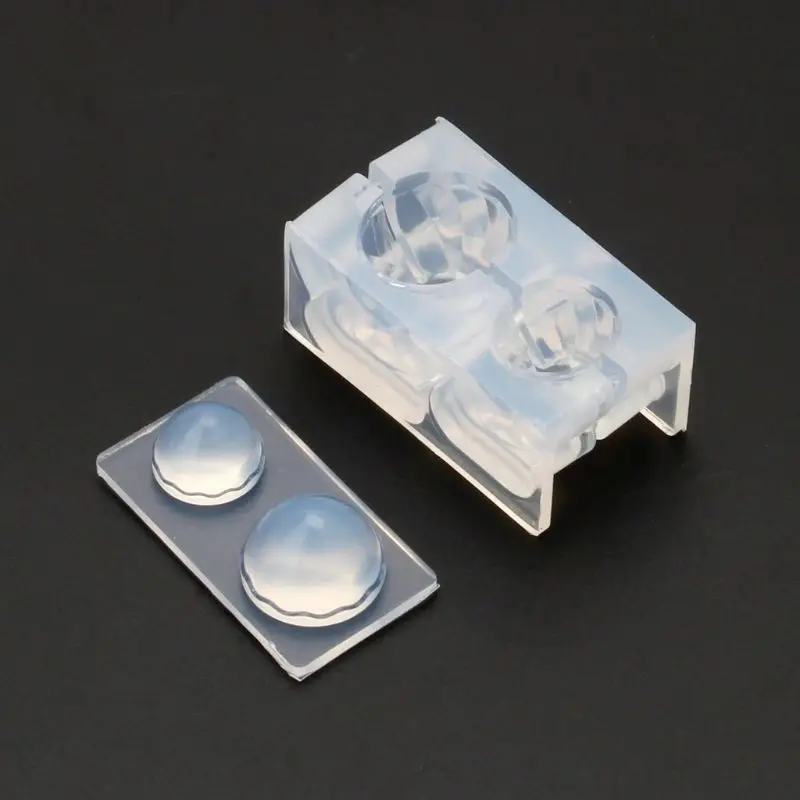 Настоящая маленькая 3D стеклянная чаша Кубок силиконовая полимерная форма Набор DIY смолы Искусство ремесло инструменты