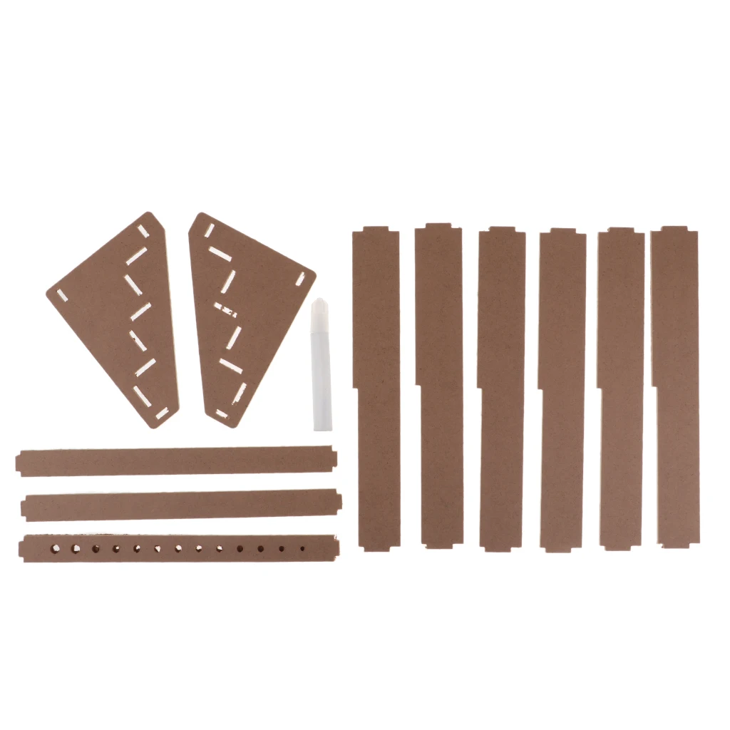 Wooden Storage Rack For Acrylic Paint Mr Hobby Brush Color Plate 3 Tier