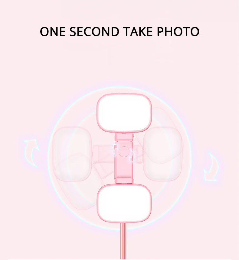 Spash Универсальный 1,7 м Bluetooth селфи палка штатив селфи с кольцом светильник держатель телефона для смартфона huawei Xiaomi iphone