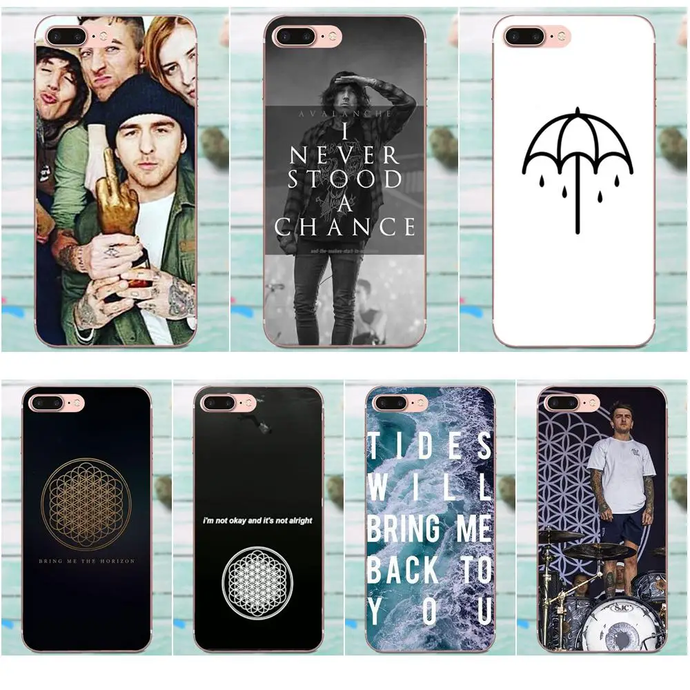 Мягкий ТПУ милый чехол Bring Me The Horizon Bmth для Galaxy Grand Alpha G850 Core2 Prime S2 I9082 A3 A5 A7 On5 On7 2015 2016