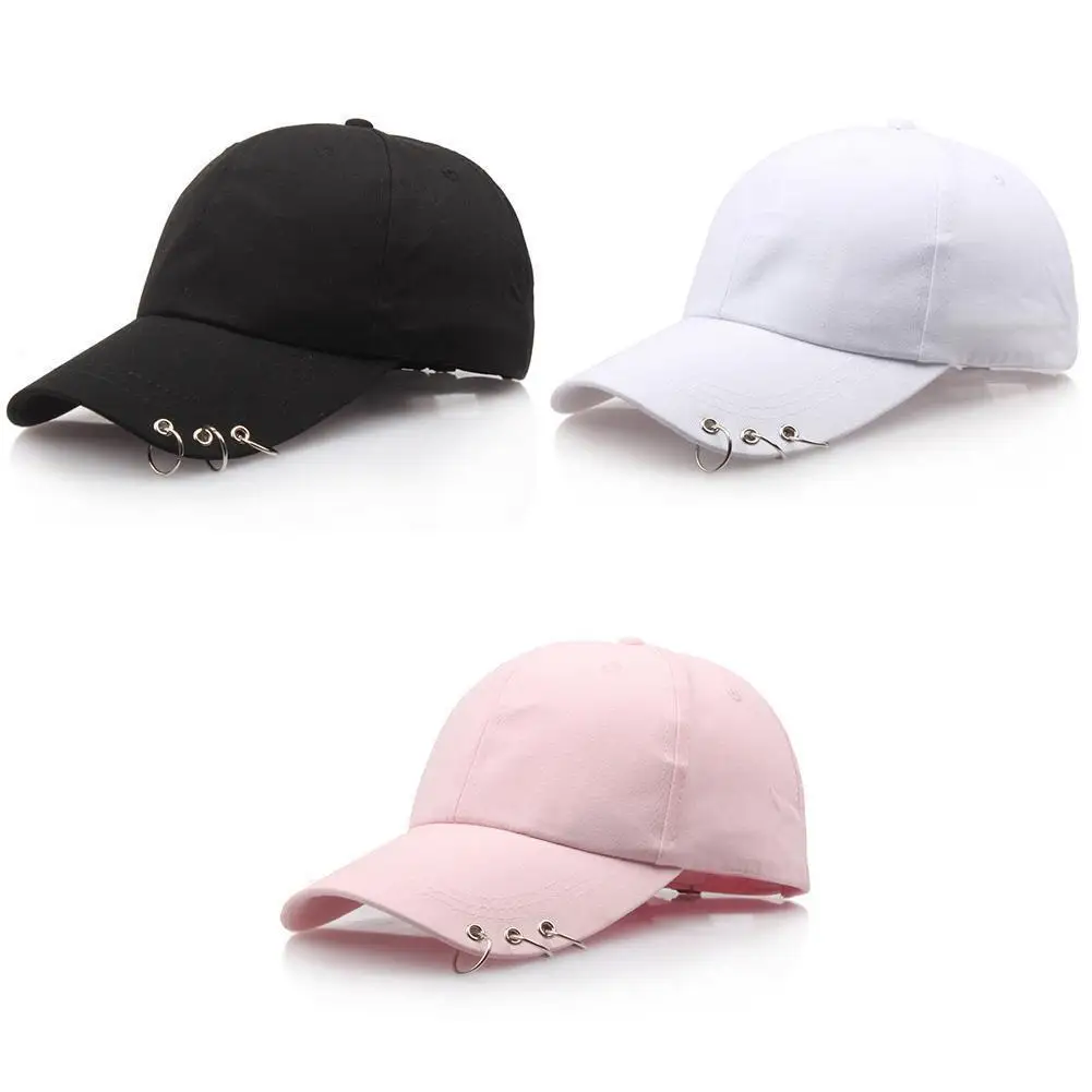 

Men Women Baseball Cap Bboy Adjustable Casual Snapback Sport Hip-Hop Solid Ball Hat Fashion