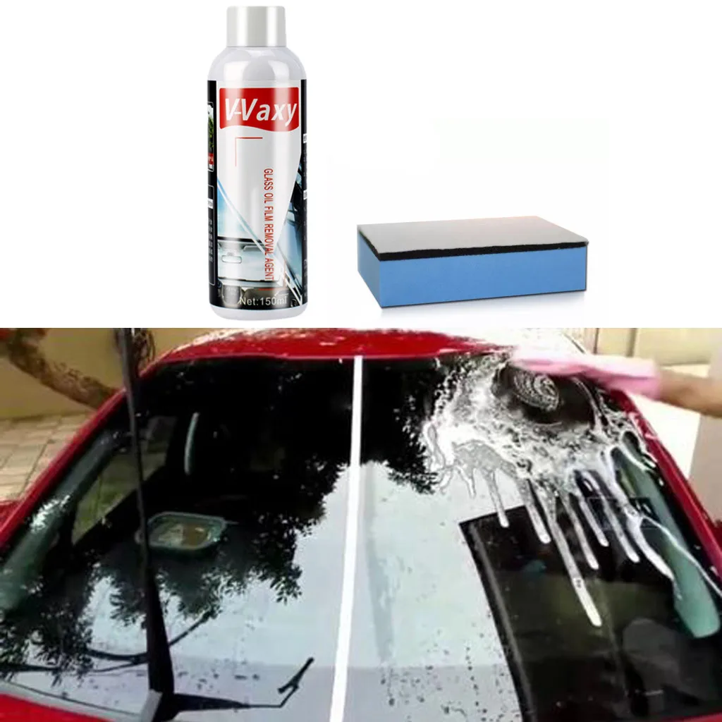 

Automotive Glass Coating Agent Rainproof Agent Glass Rain Mark Oil Film Remover all-purpose quick foaming toilet cleaner
