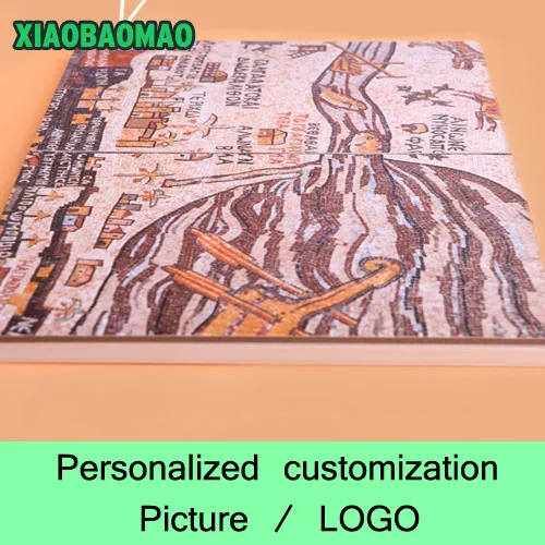 Комиссионный индивидуальный ноутбук A5 Sketchbook/Руководство Персонализированная Канцелярия Подарок Фото/изображение/логотип на обложке