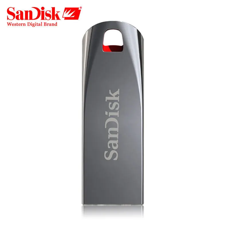 Оригинальный SanDisk CZ71 металлический USB флеш накопитель 16 ГБ 8 Флешка 64 32 карта