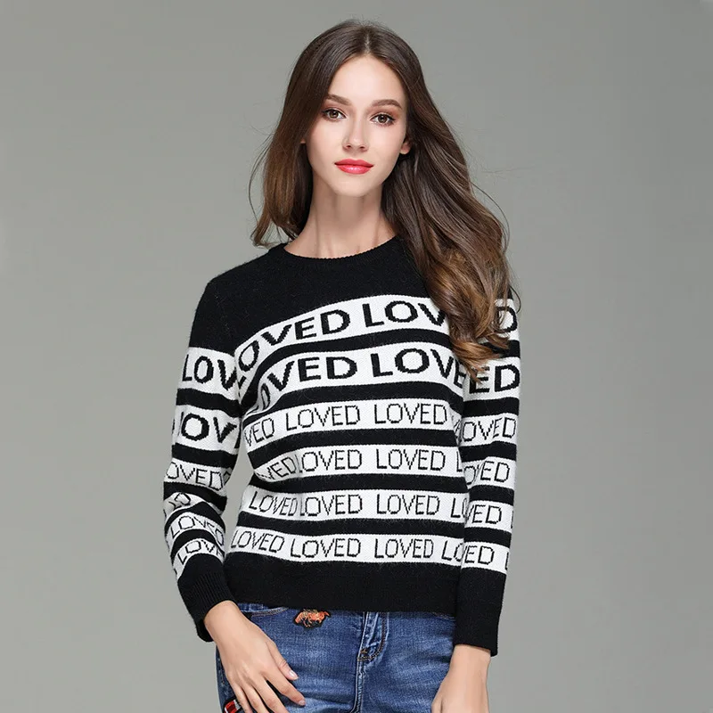 Maglione Tuta Maglie 2018 Della Vendita Banda Maglioni Pullover Vento Di Inverno Modello Nuovo E Autunno Calde Donne Del abito xoQrCBdWe