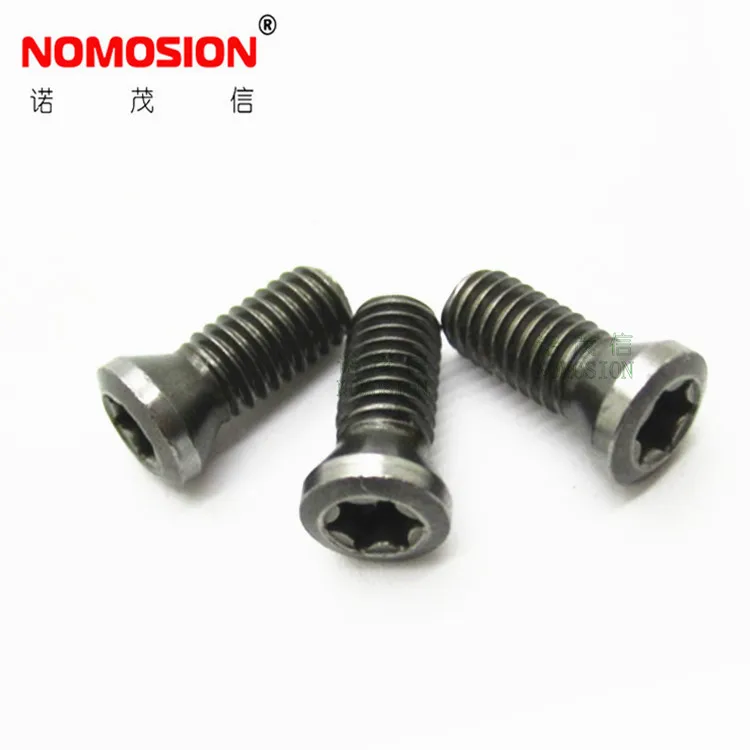 

100pcs M2 M2.5 M3 M4 M5 M6 Insert Torx Screw for Replaces Carbide Inserts CNC Lathe Tool