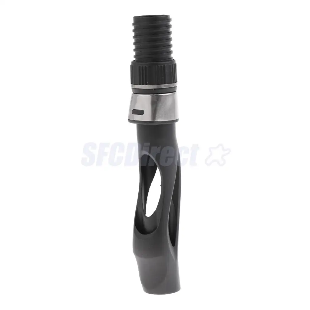 2 Pieces Fishing Reel Seat Spinning Reel Seat Rod Building Repair Tools Light Weight and Durable Black 16mm/0.63inch