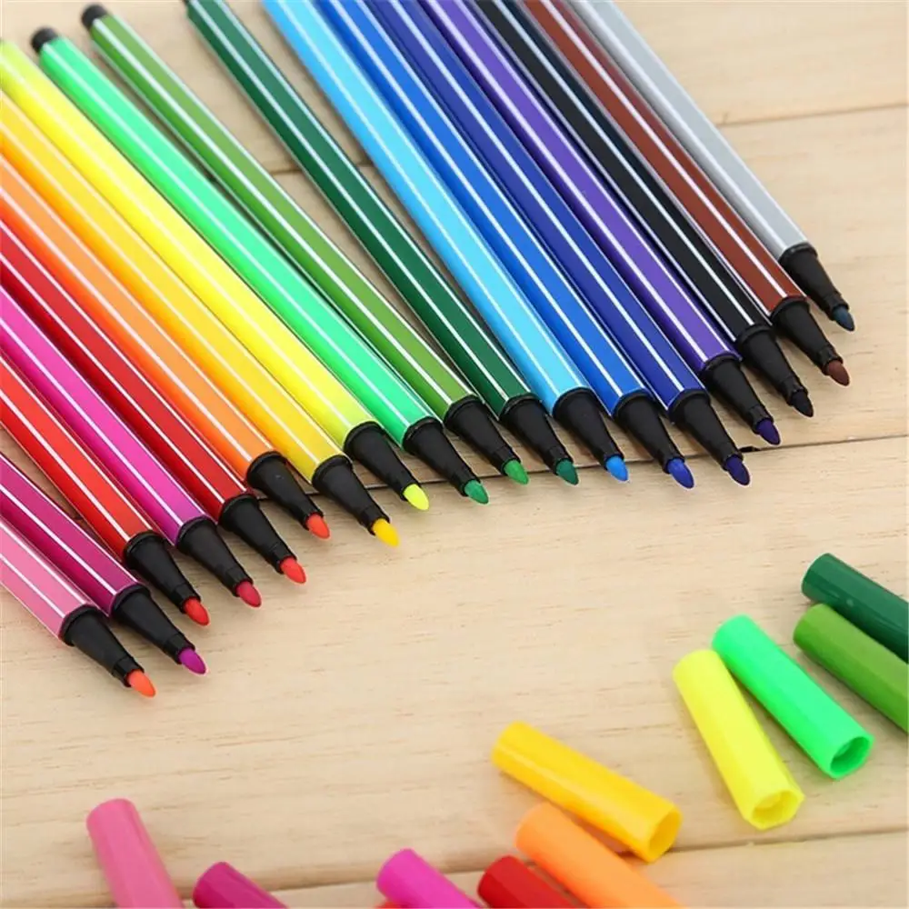 12 цветов/набор гелевая чернильная ручка водные цветные ручки художественная маркер ручка детская игрушка для разрисовывания канцелярские принадлежности