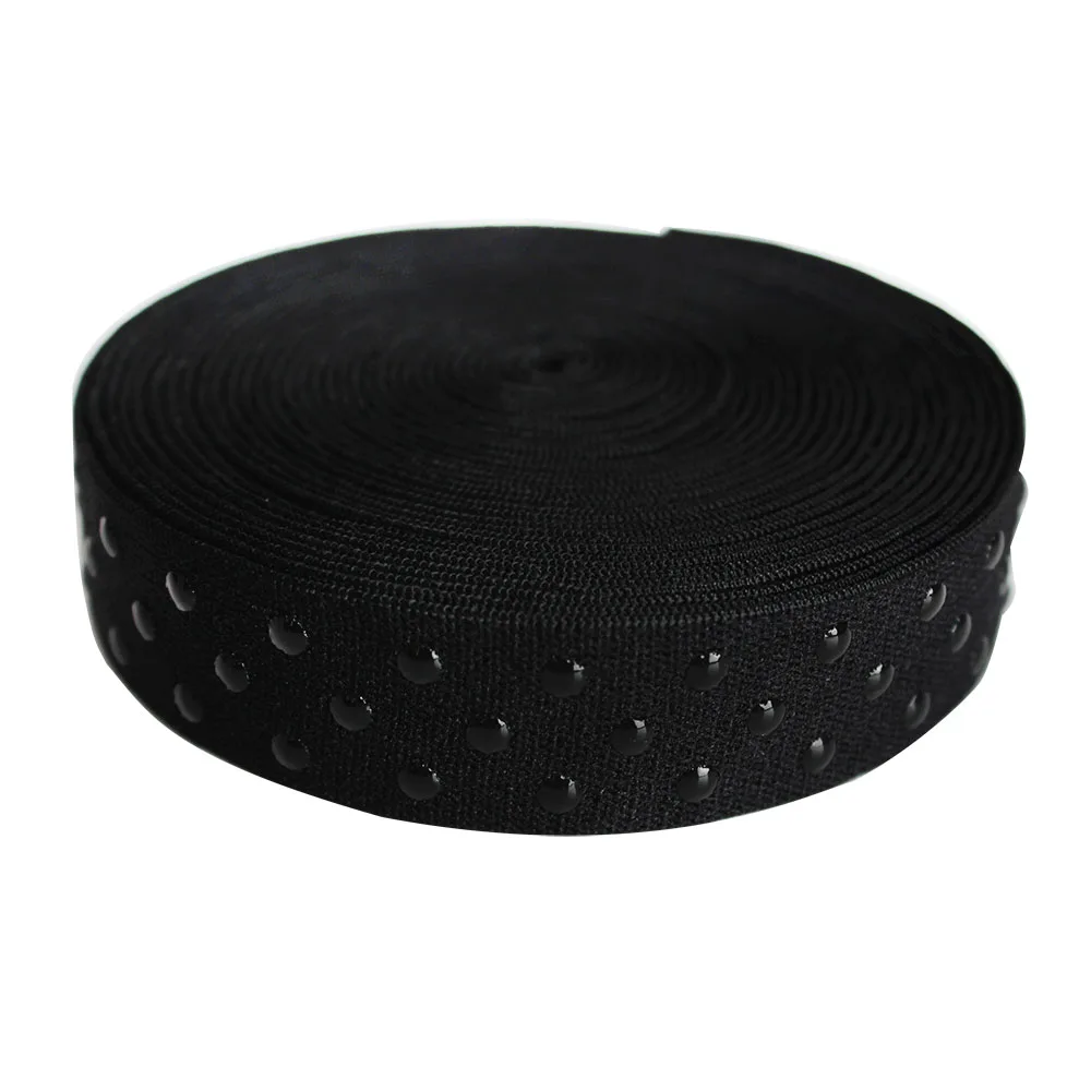 20 mm Silicone dot coated Gripper Elastic webbing elastic band for