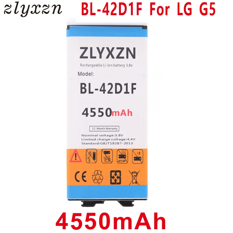 2018 новые 4550 мА/ч BL-42D1F Батарея для LG G5 H868 H860N H860 US992 F700L F700S H831 F700K H850 H830 H820 VS987 LS992 |