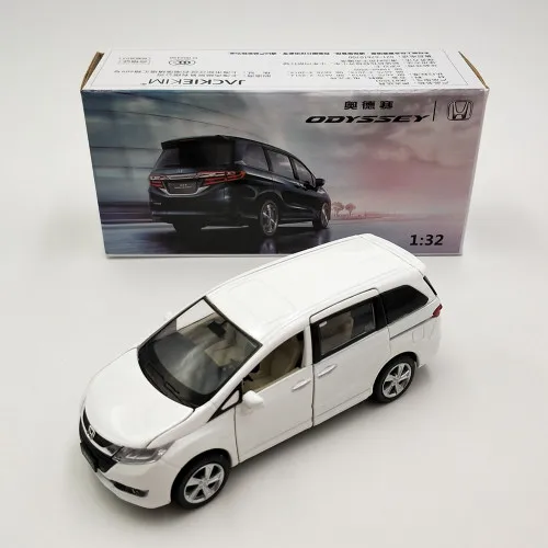 1:32 Honda Odyssey Six открытая дверь имитация сплава Модель автомобиля задний звуковой светильник Модель автомобиля игрушечный автомобиль - Цвет: Сиренево-синего цвета