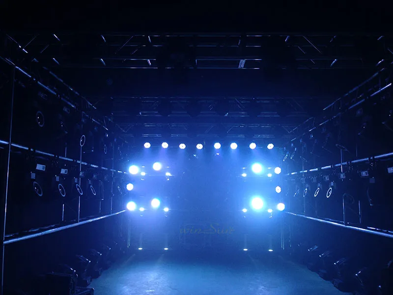 MINI SLIM LED PAR CAN STAGE LIGHTING EFFECT RGBWA UV (1)