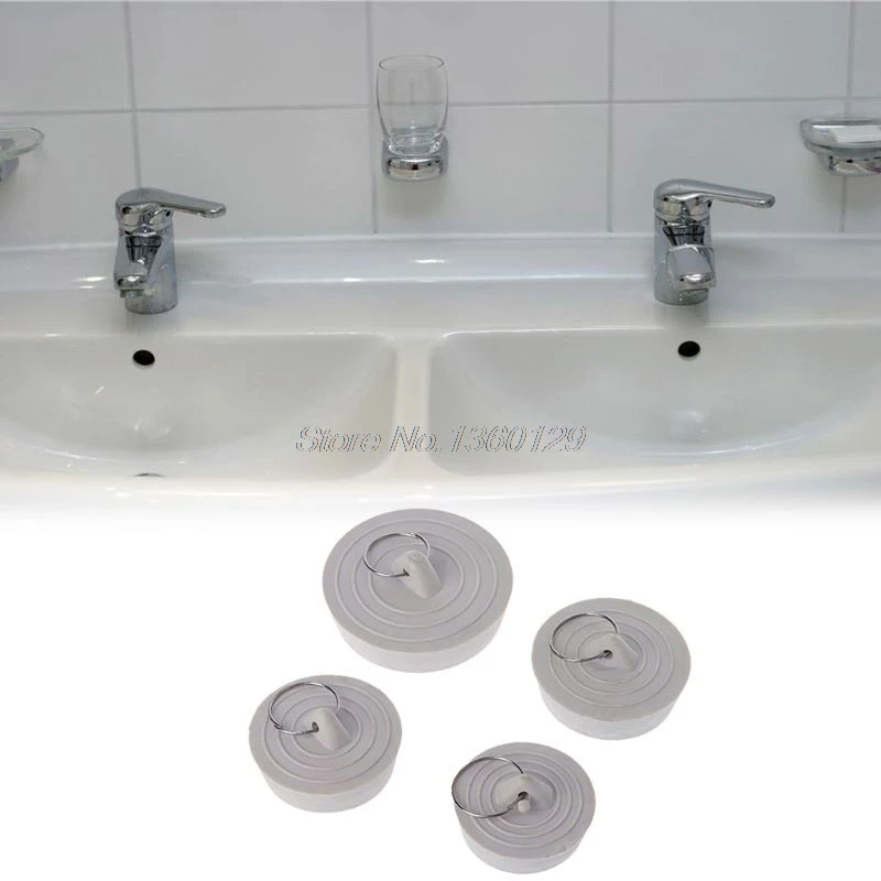Резиновая пробка для слива раковины вилка с подвесным кольцом для ванной кухни ванной оптом и Прямая поставка