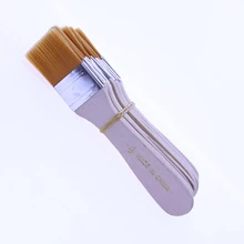 10 шт., номер 4, нейлоновая кисть для рисования, щетка для барбекю, нейлоновая щетка для чистки компьютера