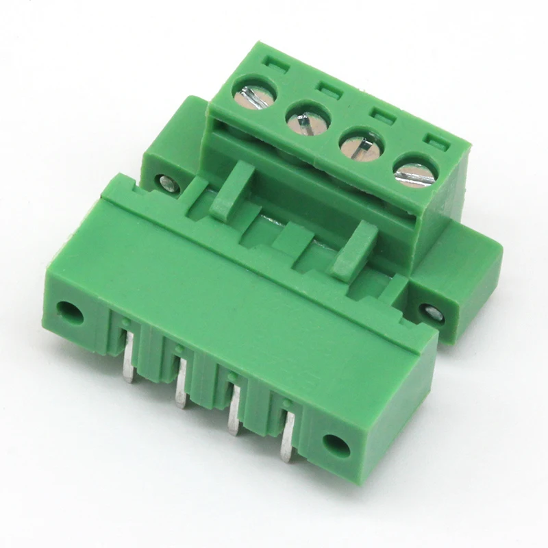 20 комплектов 5 08 мм шаг PCB подключаемый клеммный блок коннектор 2/3/4/5/6/7/8/9/10/11/12P