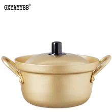 Корейский стиль 16 см антипригарная сковорода для супа сковорода с антипригарным покрытием Сковорода для жарки Стейк-жареная сковорода газовая плита для использования