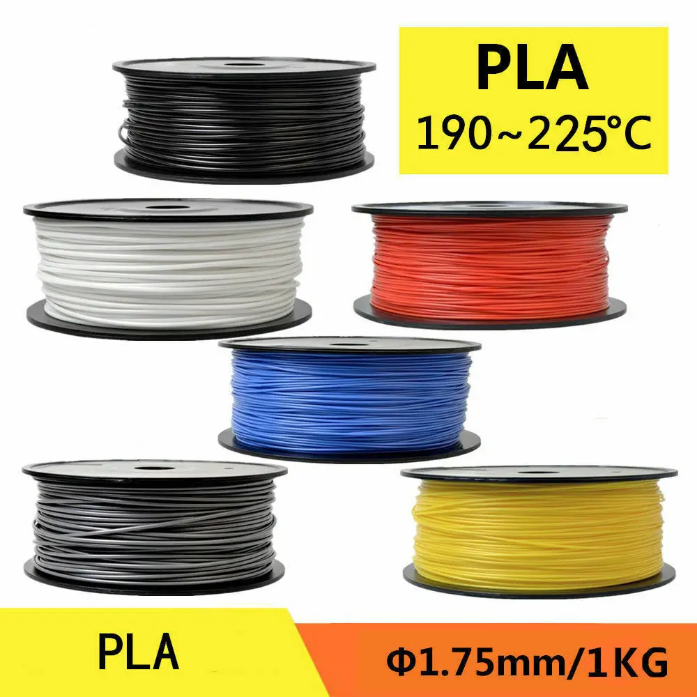 

3D Printer Filament PLA 1.75mm 1kg For RepRap MakerBot Print Various Colors UK USA Stock