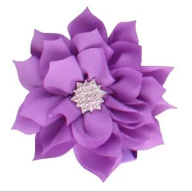 Lotus Leaf Flower Baby hairclip12