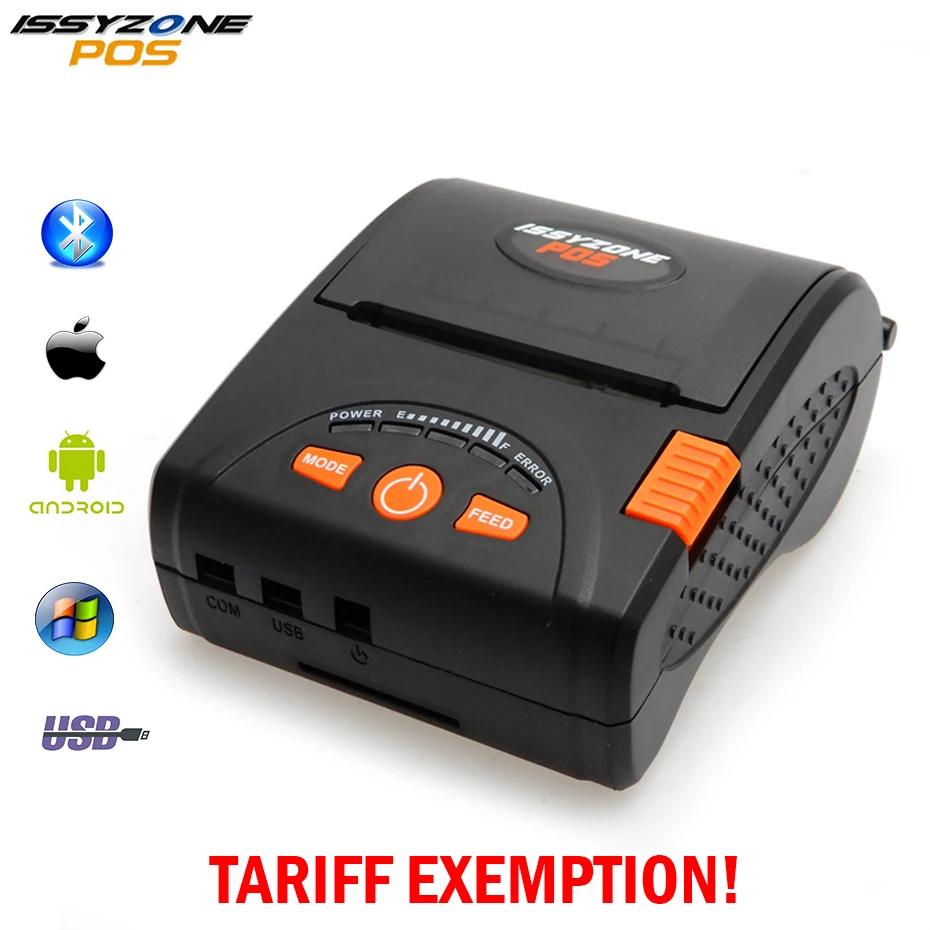 

IMP001 New Arrival! Mobile Mini Portable Thermal Receipt Printer Handheld Pos Printers for android iOS system 2 Years Warranty