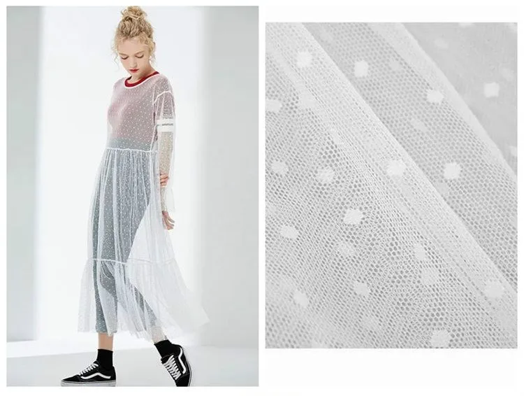 

3Yard/Lot DIY fashion mesh flower lace fabric 150CM lace curtain wedding dress diy clothes accessories SM1557