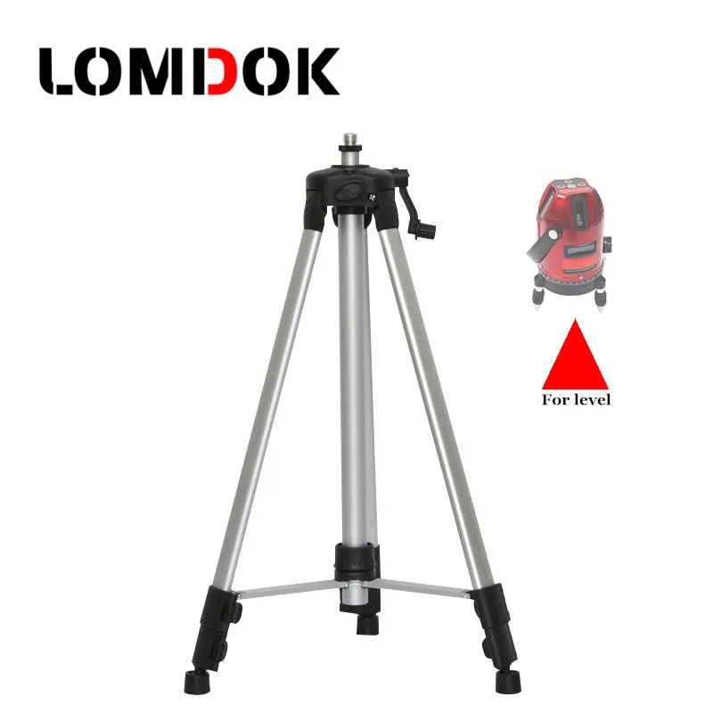 

LOMDOK 5/8'' Screw 120cm laser level tripod nivel Adjustable Height thicken aluminum laser level tripod professional tool