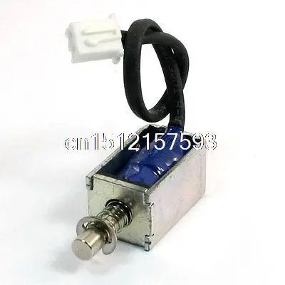 

3mm 10g 0.02lb Push Pull Type Linear Lift Electromagnet Solenoid DC 6V