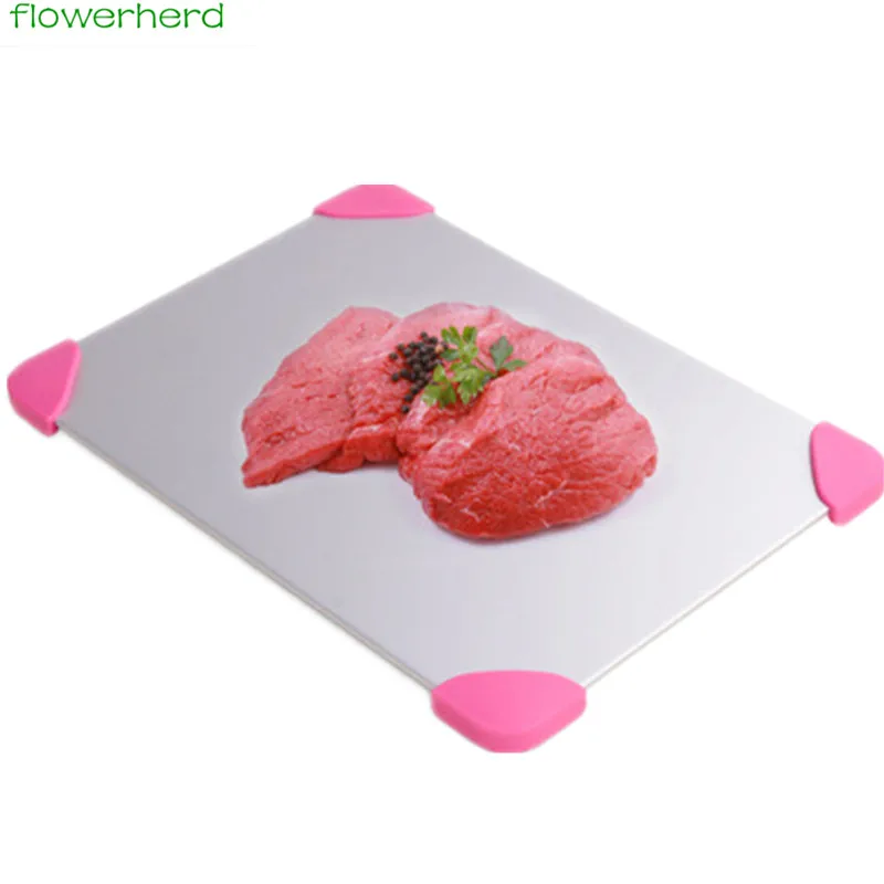 Buy Aluminum Fast Defrosting Tray Defrost Meat or