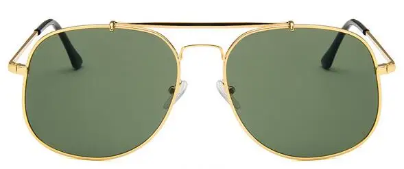 Классические Прозрачные очки, мужские винтажные очки, очки для близорукости, оправа для очков, женские металлические очки, оптические прозрачные очки Oculos - Цвет оправы: gold dark green