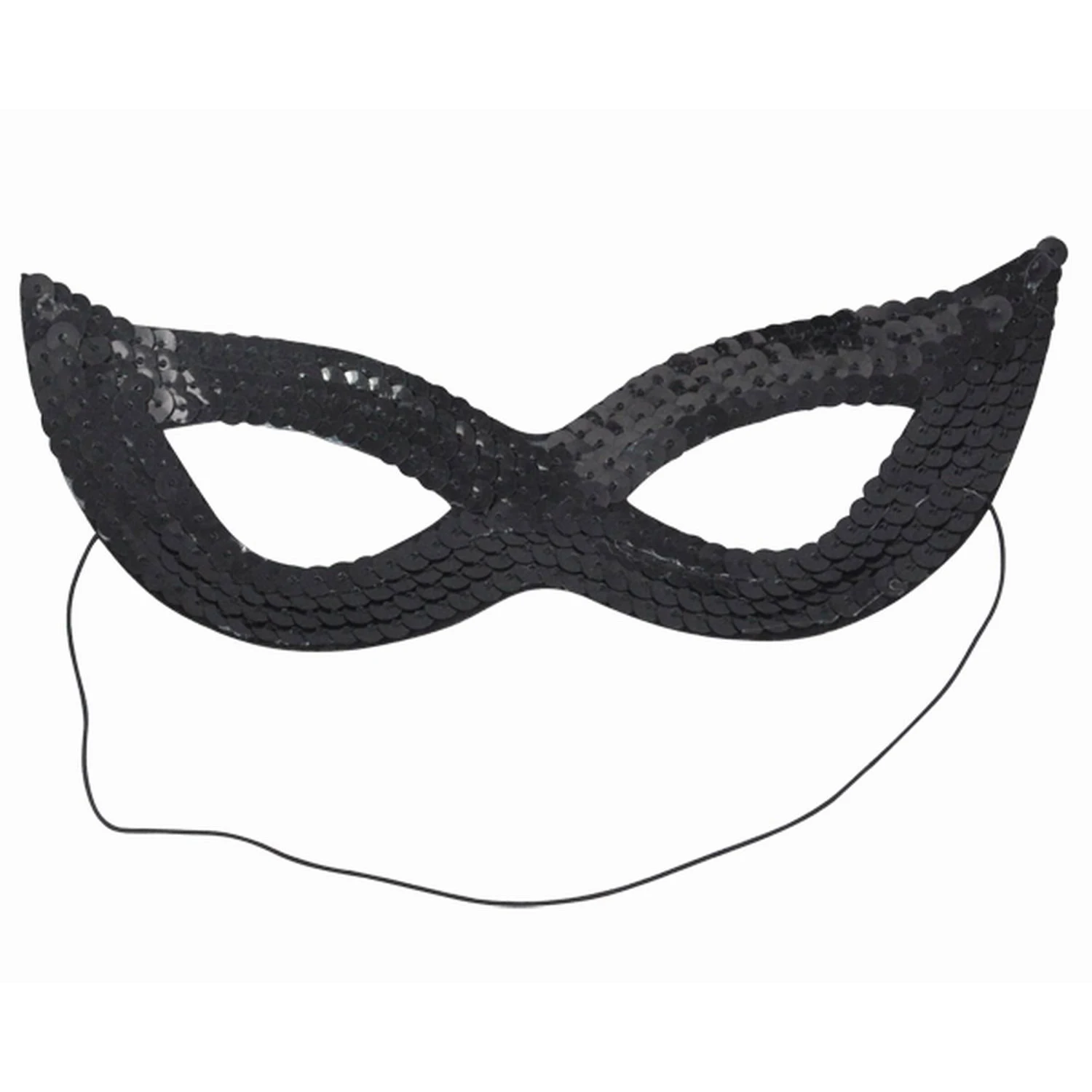 Черный блесток Сексуальная кошачий глаз модная Карнавальная маска для маскарада Вечерние