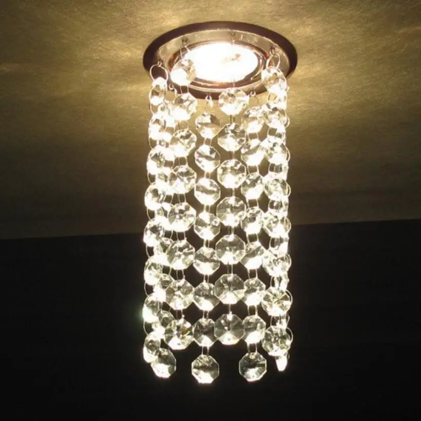 

Modern high-power crystal ceiling light LED Light led lustre light led Restaurant Ceiling lamps Bedroom 3W Crystal Lighting