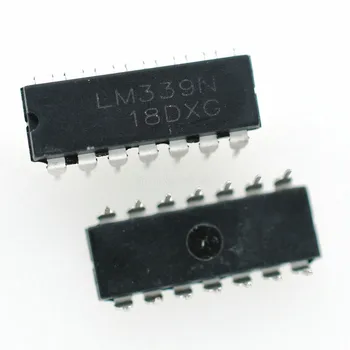 

10PCS/Lot LM339 LM339N lm339 New Wholesale Precision Voltage Comparator DIP-14