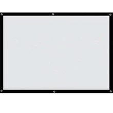 Thinyou Factory sale 100inch 4:3 HD Folded Front with eyelet Frame projection Screen Finished Edge Matt White for all projector