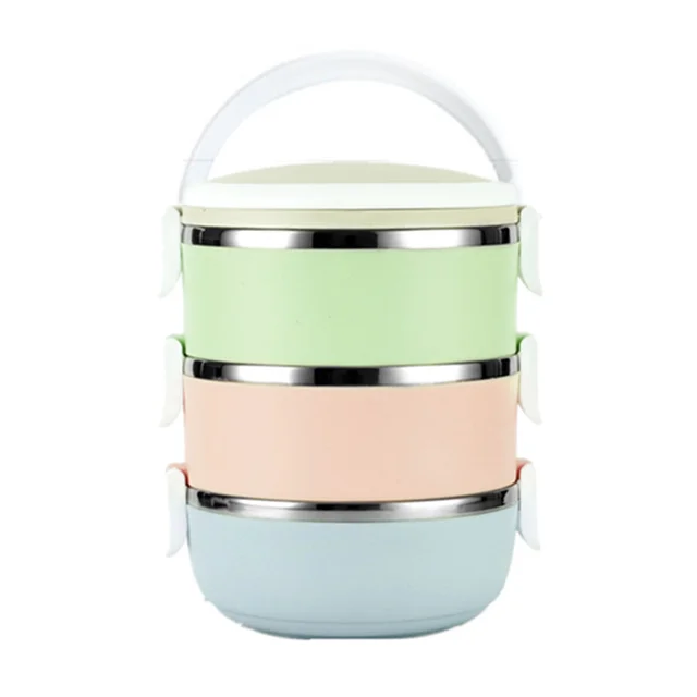 Korean Leak Proof Stainless Steel Food Storage Container Thermal