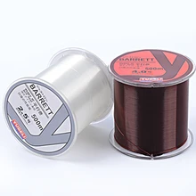 Высококачественная леска 500 м износостойкий нейлоновый ремень большая степень натяжения высокопрочные рыболовные приманки 2 шт./партия