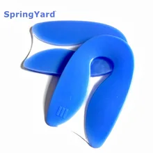 

SpringYard 100% Silicone Gel U-Shape Plantar Fasciitis Heel Protector Heel Spur Cushion Pad Shoe Inserts Insole for Men Women