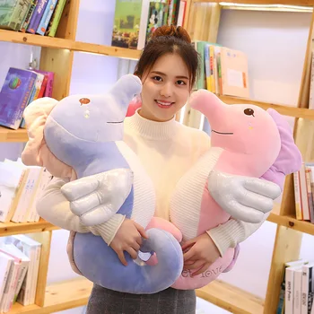 

27-80cm Cartoon little seahorse pillow plush toy soft animal stuffed cushion ocean sea animal child girl birthday kawaii gift